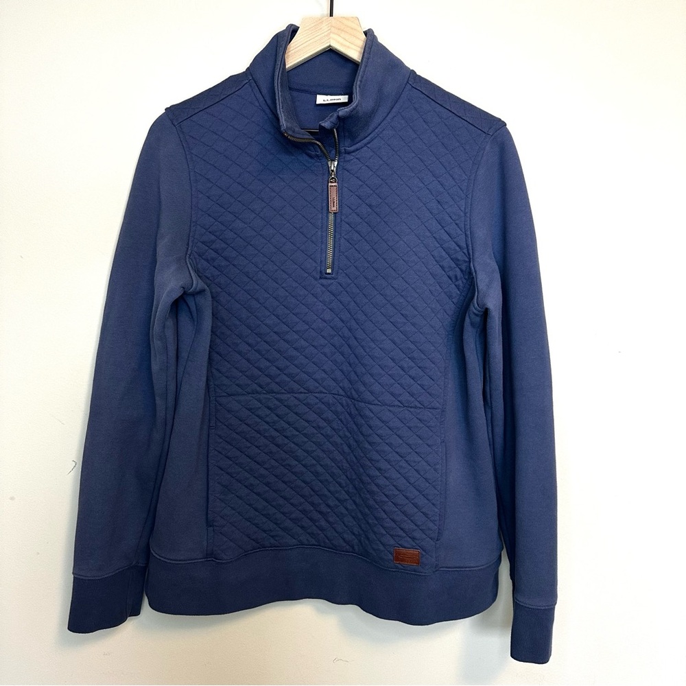 L.L. Bean Women's Quilter Quater-Zip Pullover